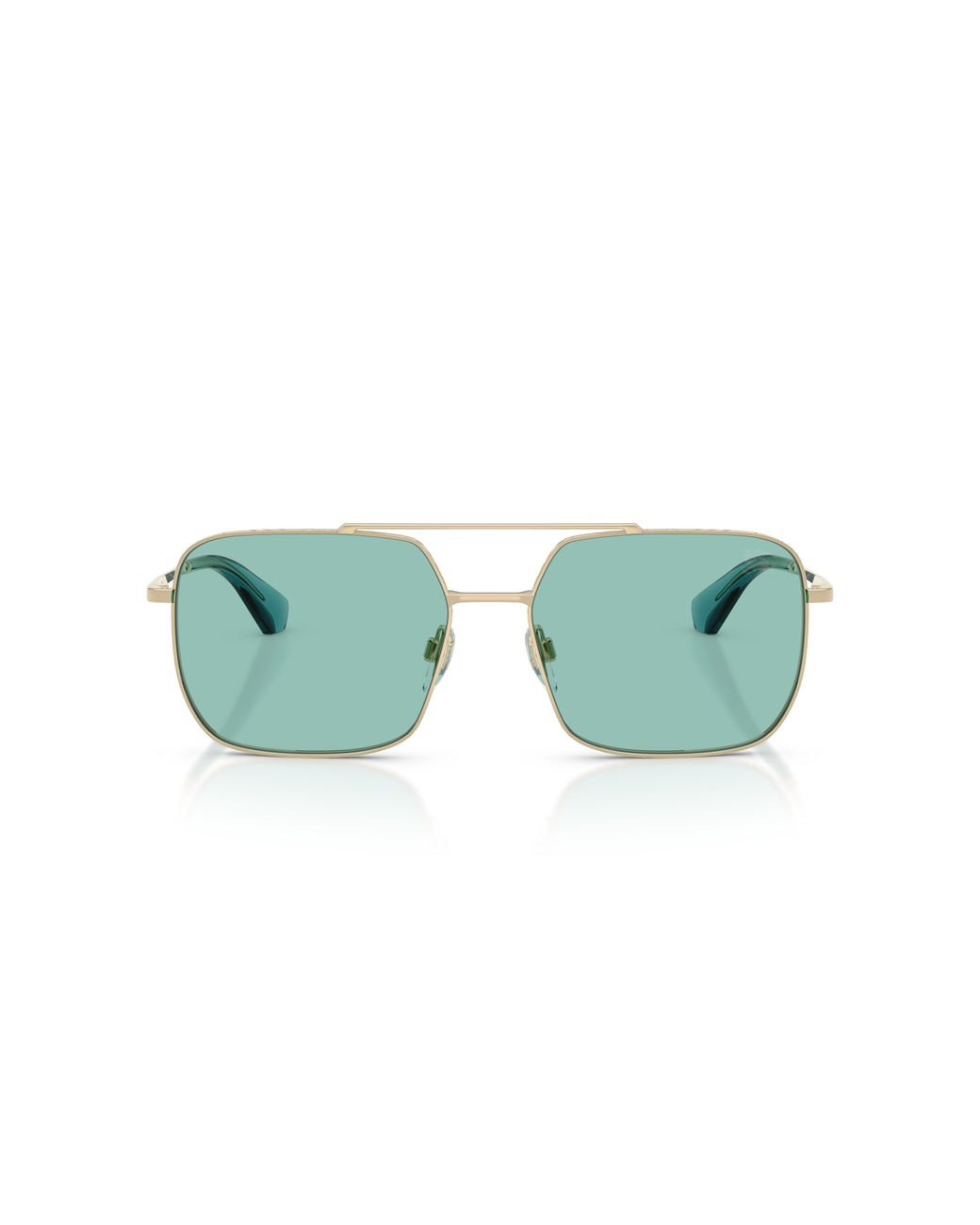Burberry Green Be3179 110972 Sunglasses Steel Pilot Normal for men