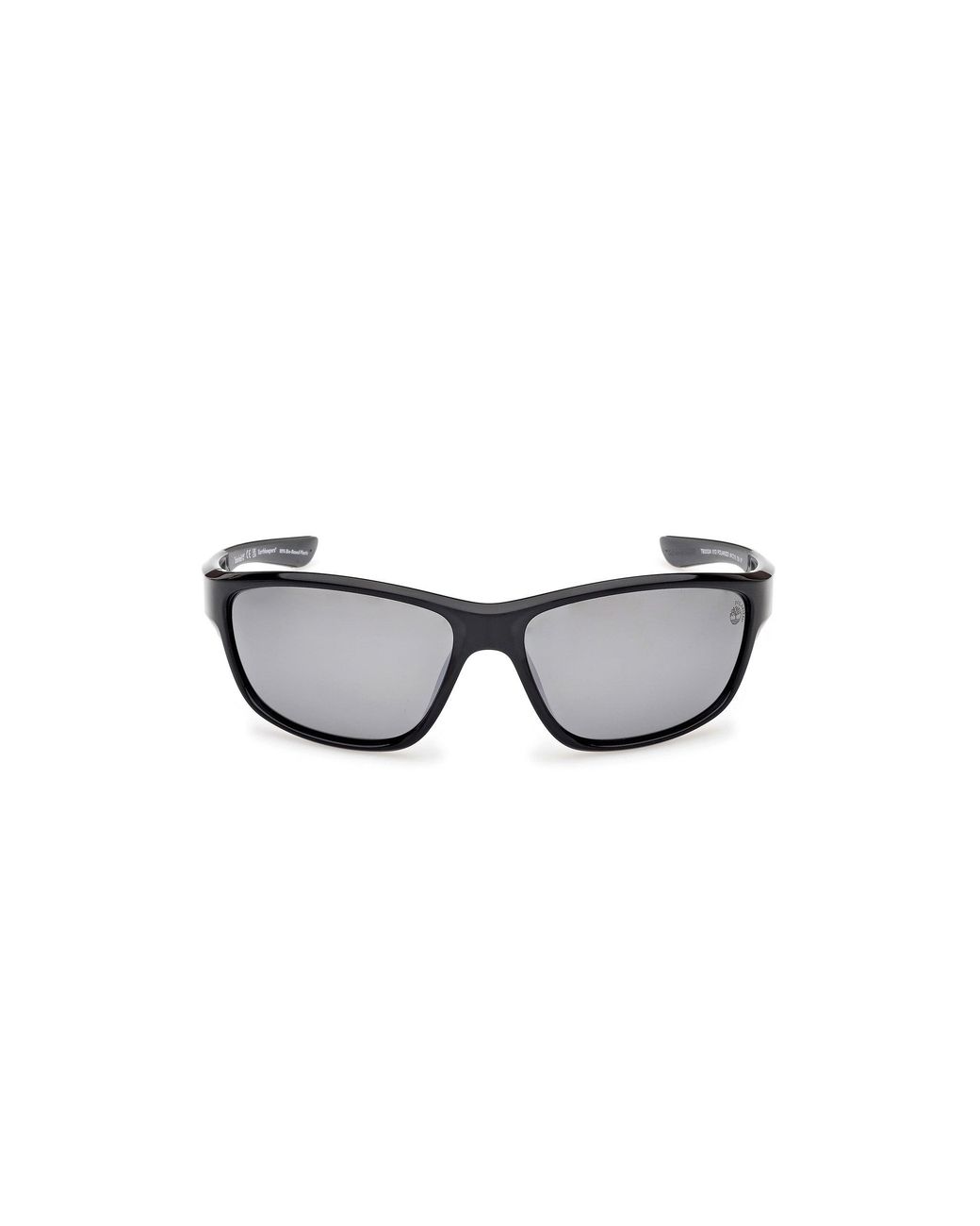 Timberland Black Tb00024 01D Sunglasses Injected Smoke Squared Polarized for men