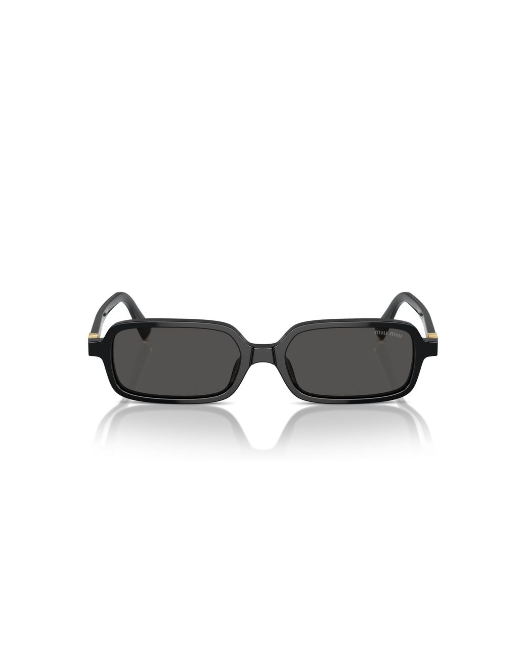 Miu Miu Black Mu 11Zs 16K5S0 Sunglasses Acetate Squared Normal