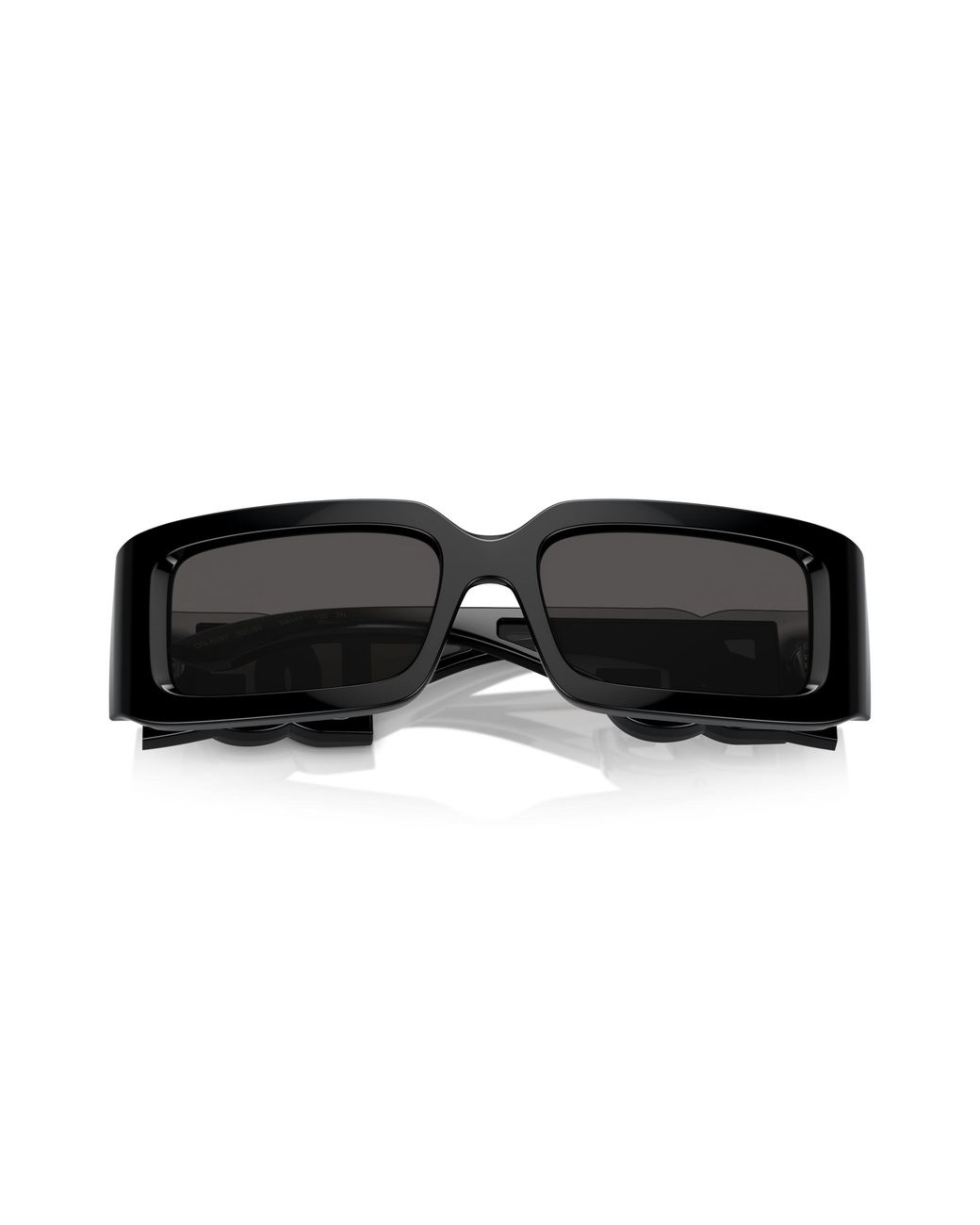 Dolce & Gabbana Black Dg6197 501/87 Sunglasses Nylon Squared Normal