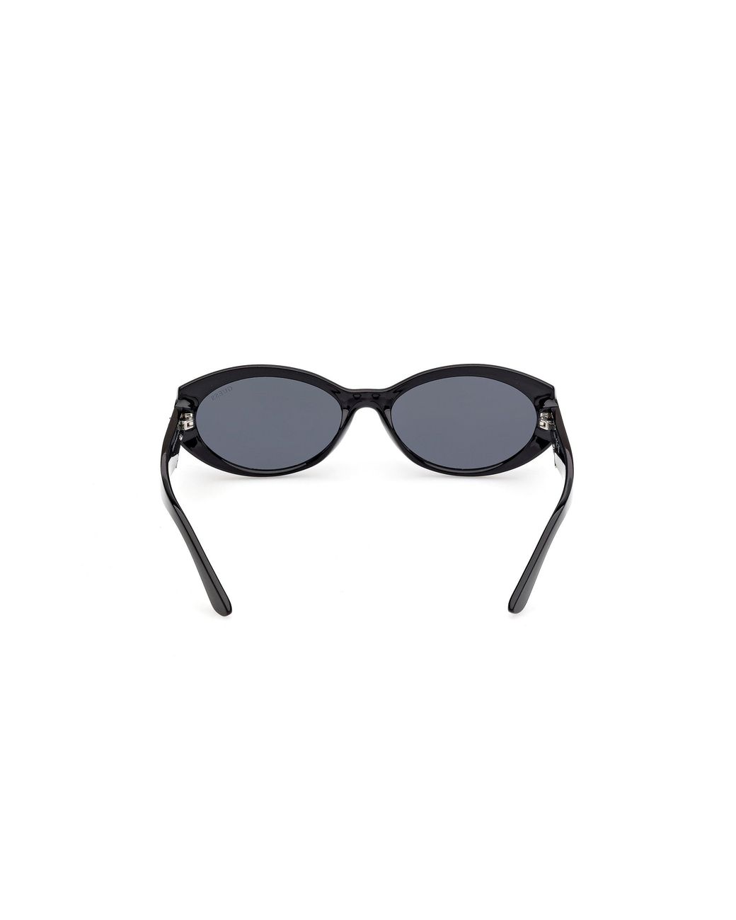 Guess Black Gu00307 01A Sunglasses Injected Smoke Round Normal