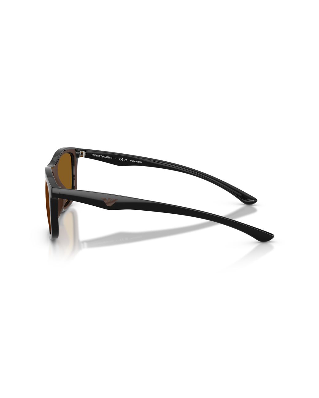 Emporio Armani Black Ea4277U 501783 Sunglasses Injected Squared Polarized for men