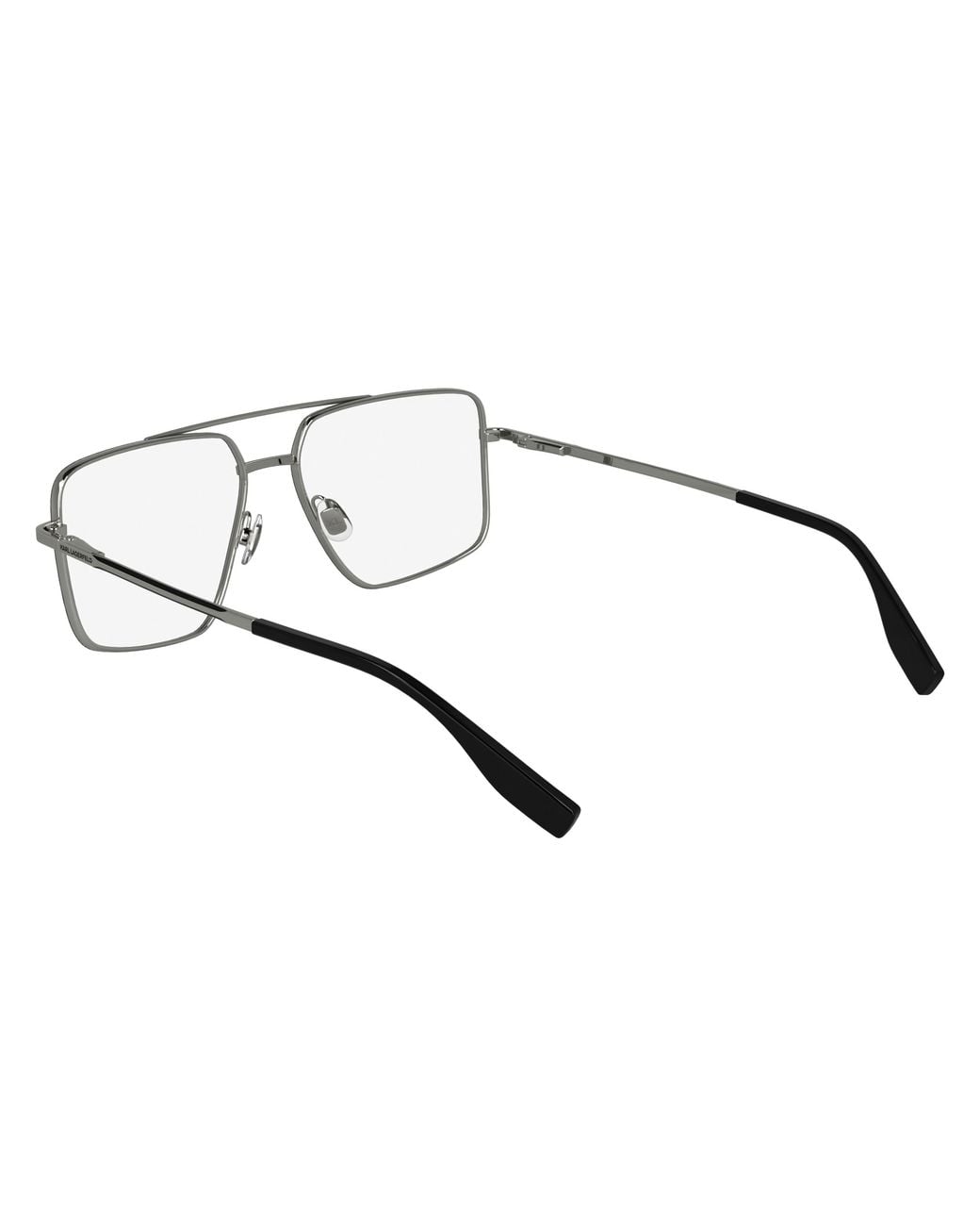 Karl Lagerfeld Black Kl357 044 Optical Frames Metal Pilot Normal for men