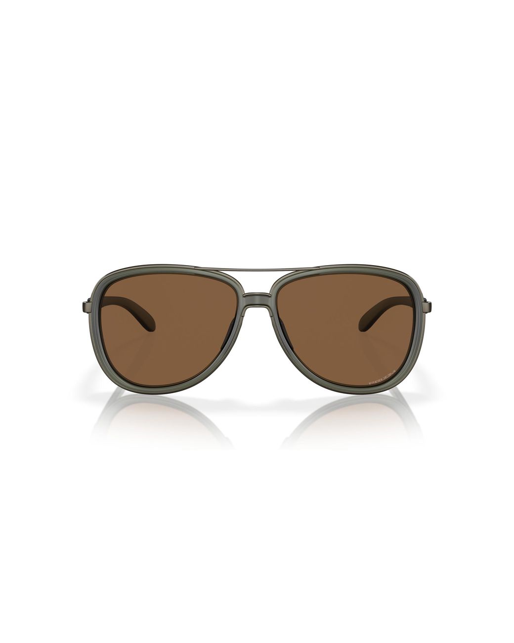 Oakley Black Oo4129 Split Time 412925 Sunglasses Metal Copper Round Normal Prizm