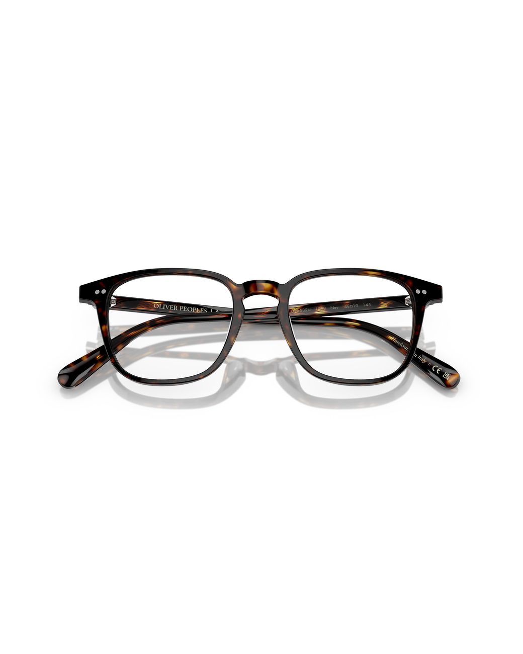 Oliver Peoples Black Ov5532U Nev 1009 Optical Frames Acetate Transparent Pillow Normal for men