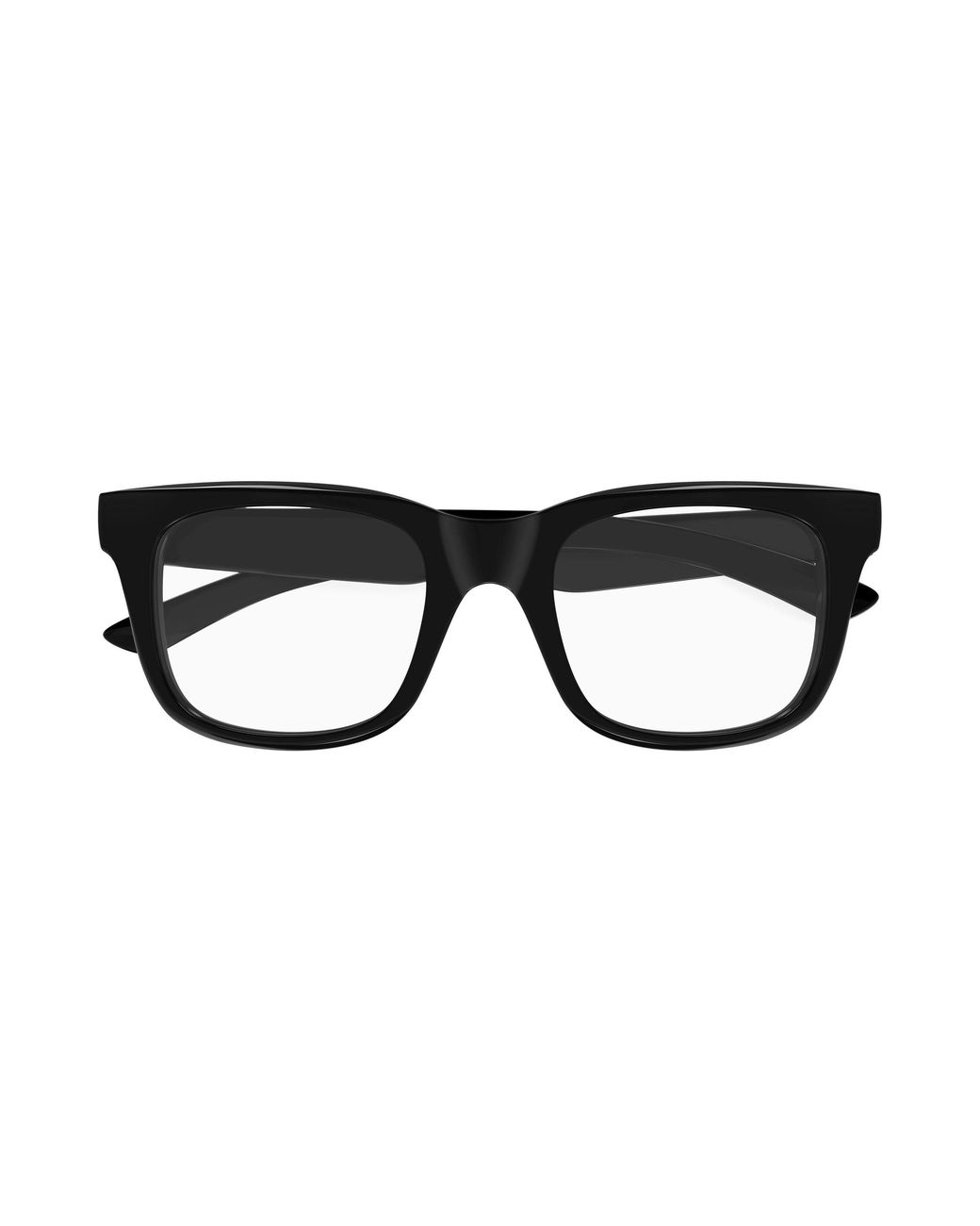 Balenciaga Black Bb0428O 006 Optical Frames Acetate Transparent Squared for men