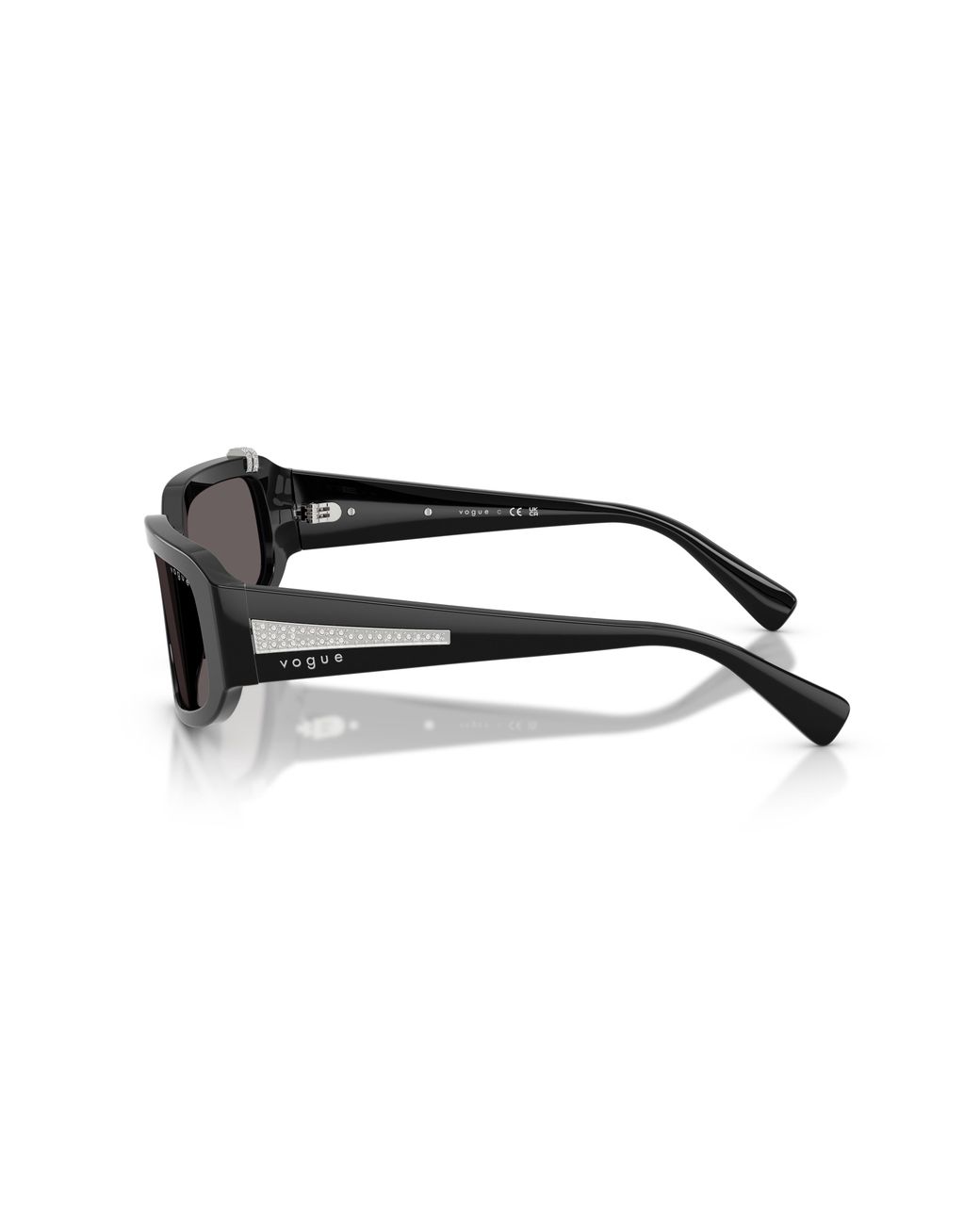 Vogue Eyewear Black Vo5688Sb W44/87 Sunglasses Acetate Geometric Normal