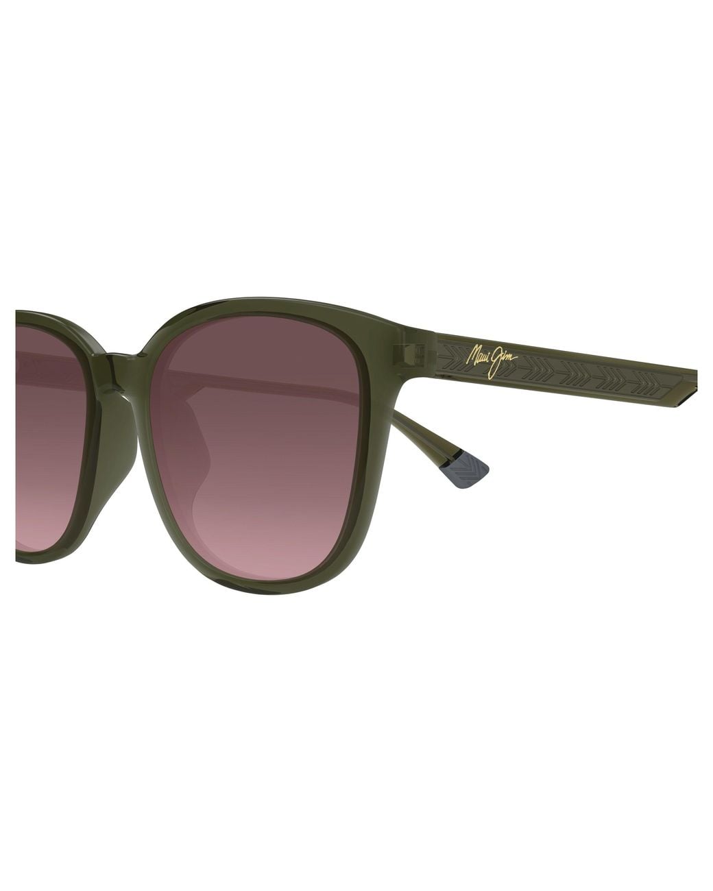 Maui Jim Black Mj0647Sa 003 Occhiali Da Sole Bio-Iniettato Rosa Rotonda
