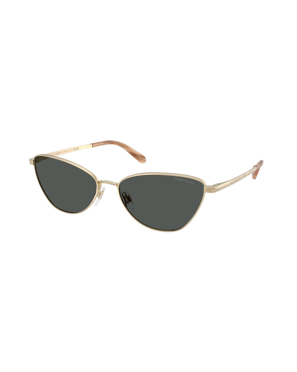 Ralph Lauren Black Rl7093 911687 Sunglasses Steel Squared Normal