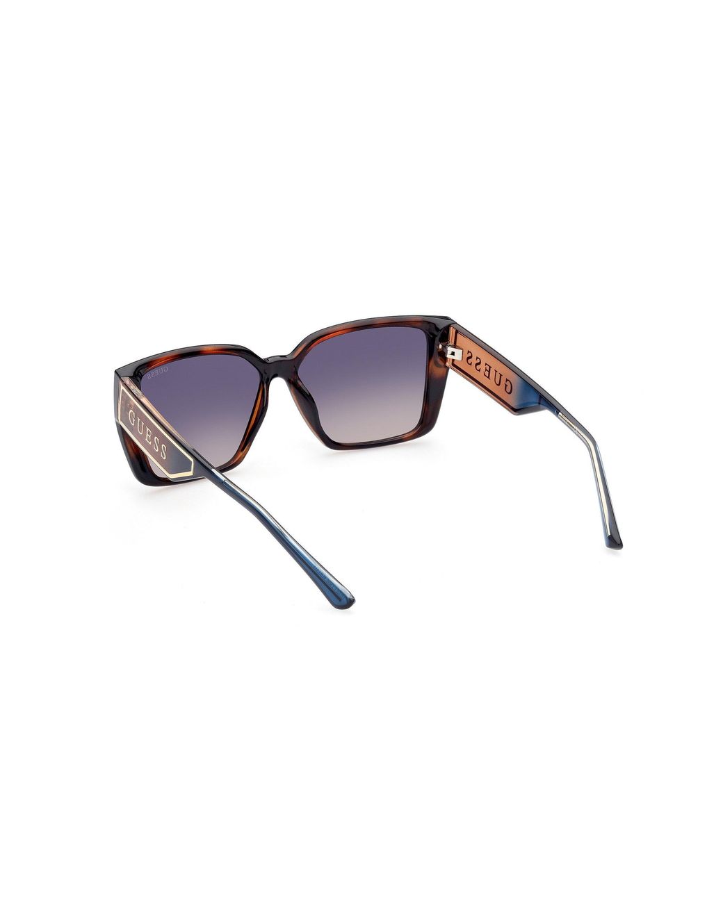 Guess Black Gu7818 52B Sunglasses Injected Squared Normal Shaded