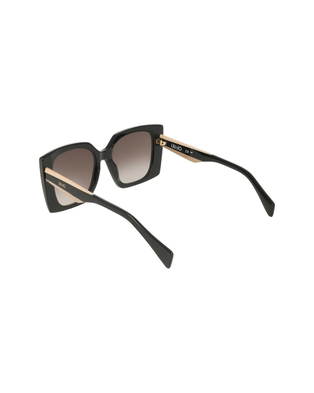Liu Jo Black Lj819S 001 Sunglasses Acetate Squared Normal Shaded