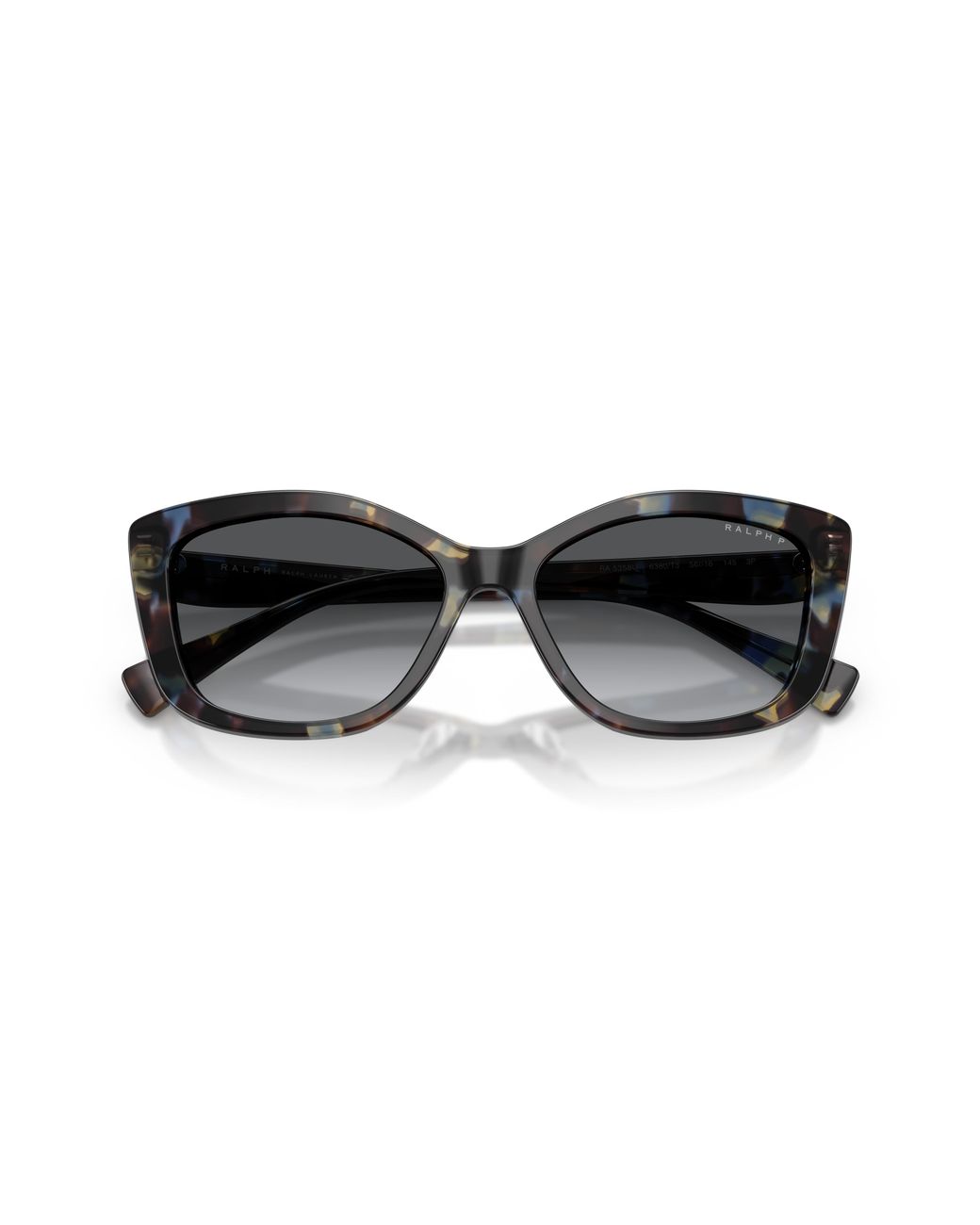 Ralph Lauren Black Ra5358U 6380T3 Sunglasses Acetate Geometric Polarized