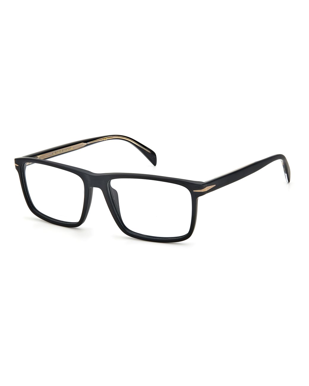 David Beckham Black Db 1020 003 Optical Frames Acetate Squared for men