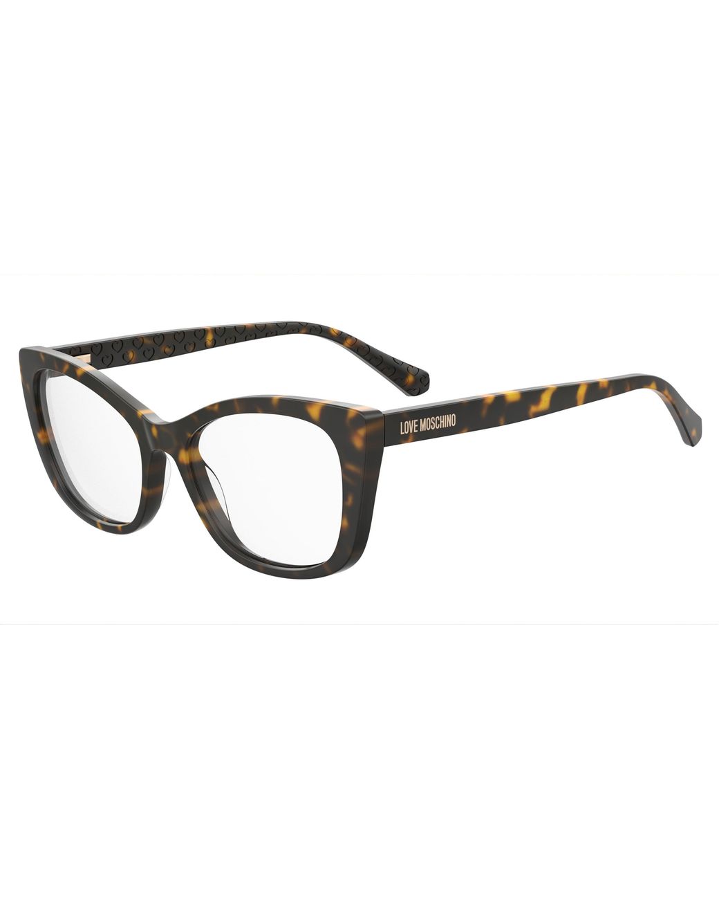 Moschino Black Mol644 086 Optical Frames Acetate Squared Normal