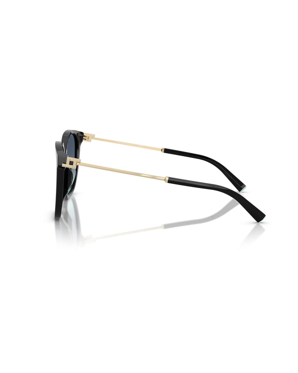 Tiffany & Co Black Tf4244D 80019S Sunglasses Acetate Squared Normal Shaded