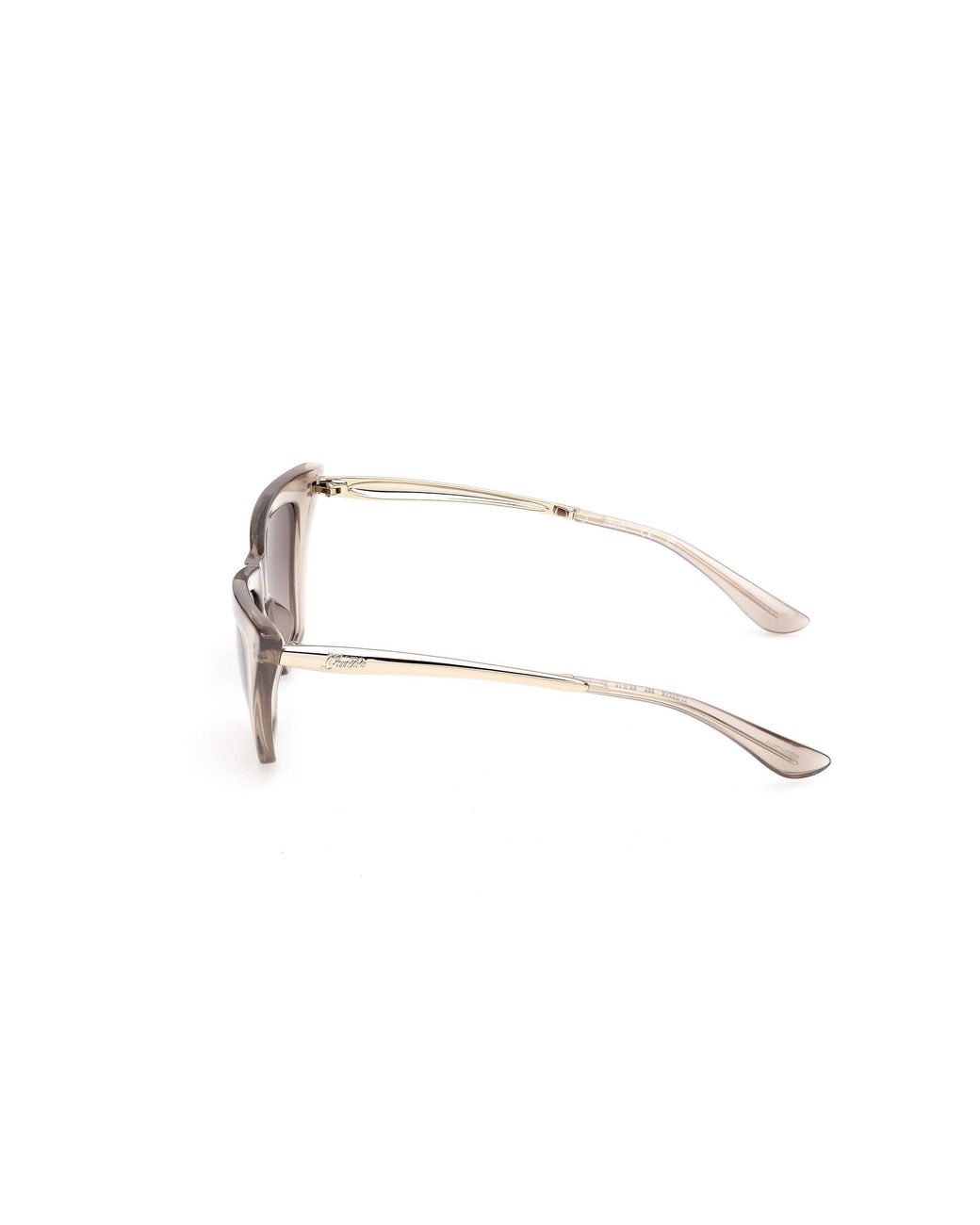 Guess Black Gu00310 59F Sunglasses Injected Cat Eye Normal