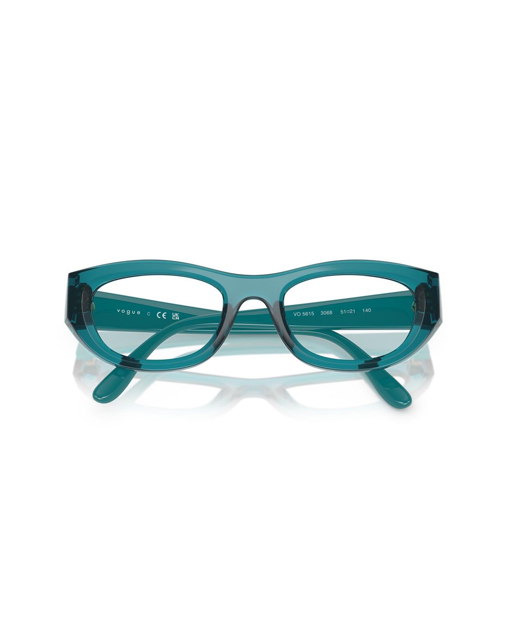 Vogue Eyewear Black Vo5615 3068 Optical Frames Nylon Cat Eye Normal