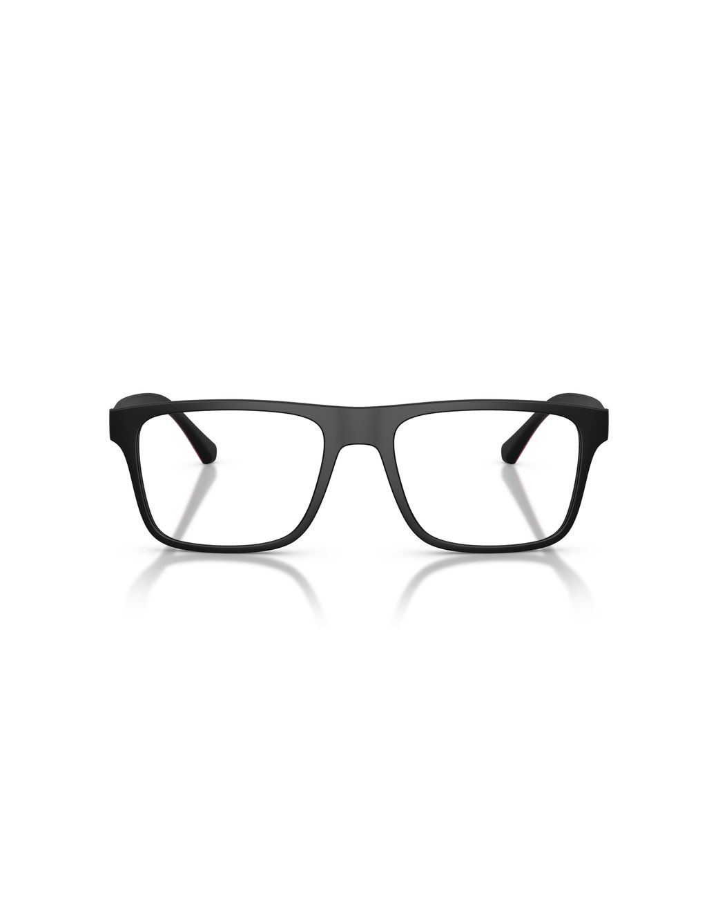 Emporio Armani Black Ea4115V 5042 Optical Frames Injected Transparent Squared Normal for men