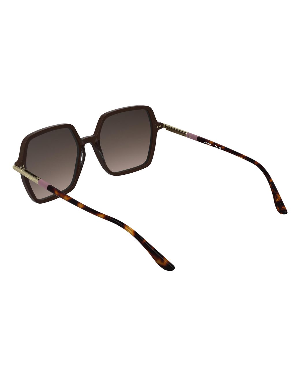Lacoste Black L6079S 601 Sunglasses Acetate Squared Normal Shaded