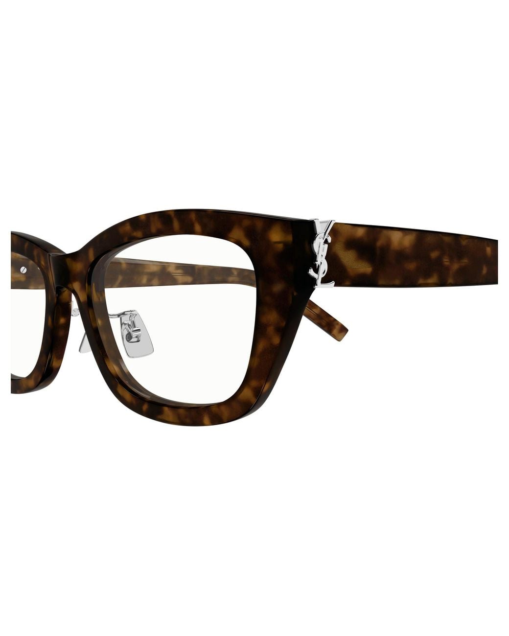 Saint Laurent Black Sl M153/J Opt 002 Optical Frames Acetate Transparent Cat Eye