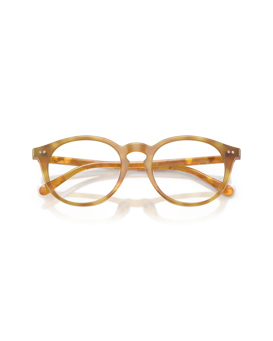 Ralph Lauren Black Rl6263U 6185 Optical Frames Acetate Transparent Round Normal for men