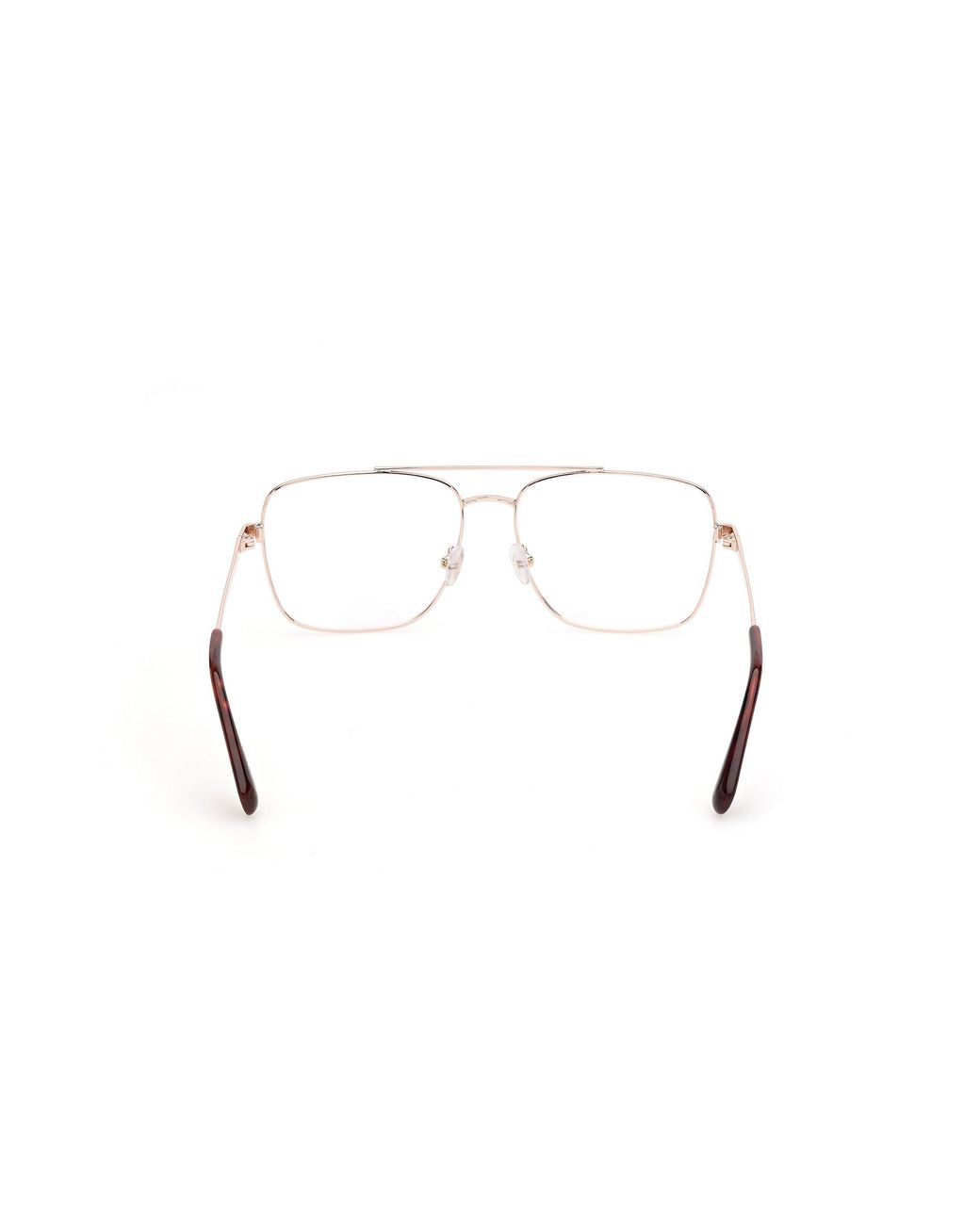 MAX&Co. Black Mo5236 28 Optical Frames Metal Squared Normal