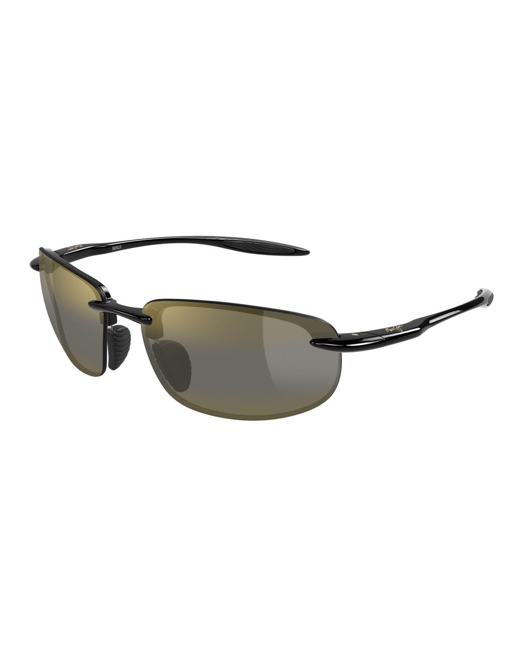 Maui Jim Black Mj0676S 020 Occhiali Da Sole Bio-Iniettato Bronzo Squadrata