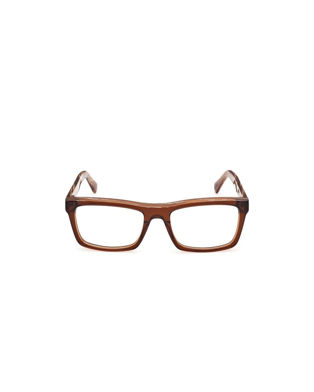 Guess Black Gu50452 48 Optical Frames Acetate Squared Normal for men