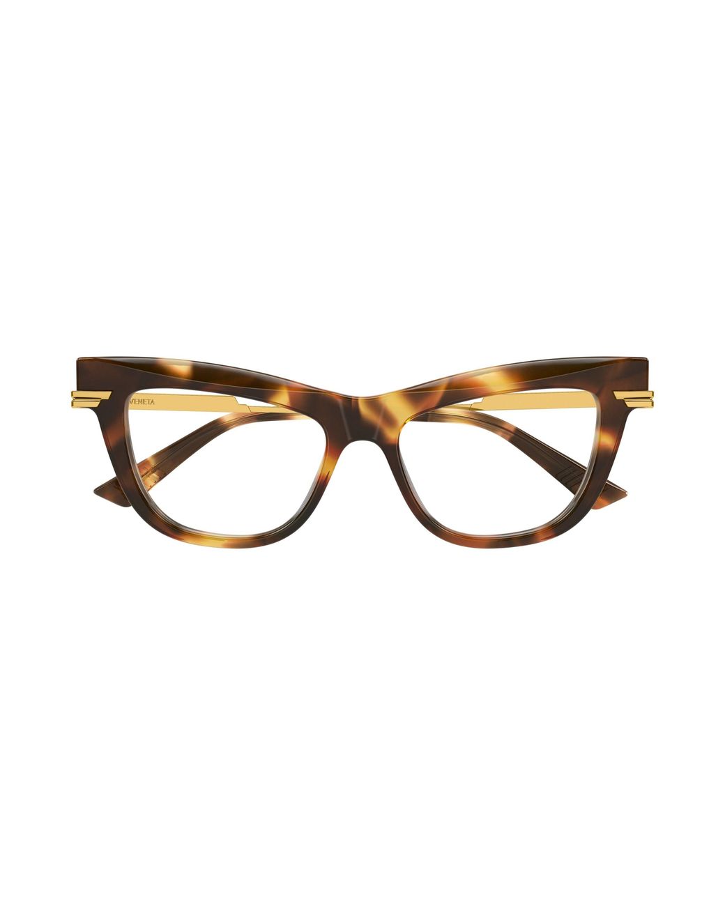 Bottega Veneta Black Bv1266O 005 Optical Frames Acetate Transparent Cat Eye