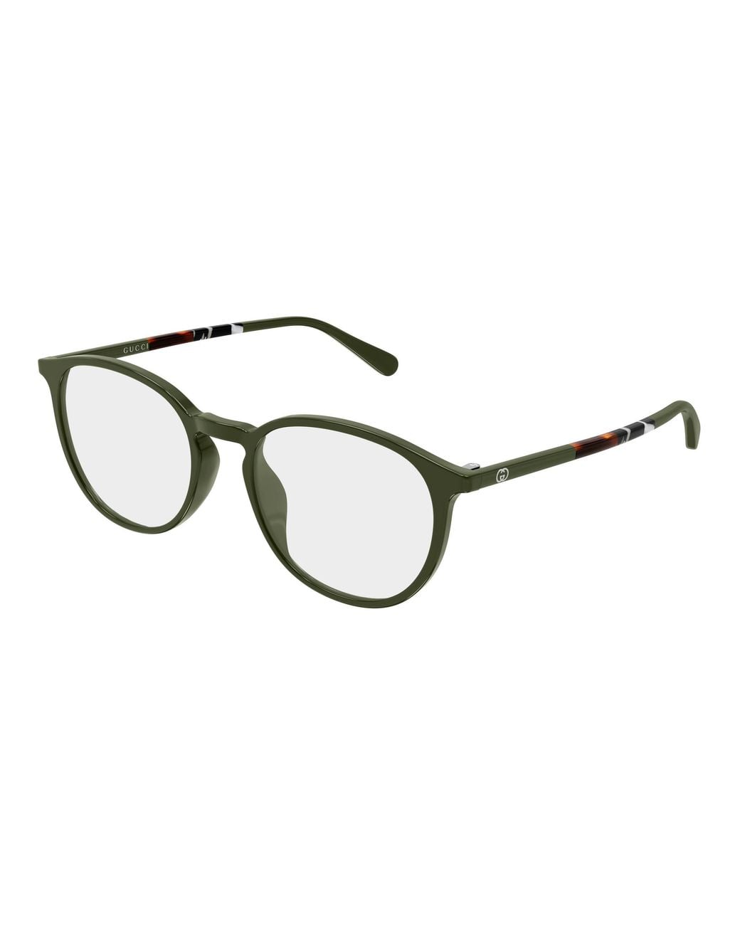 Gucci Black Gg2266Oa 003 Montature Da Vista Acetato Trasparente Rotonda