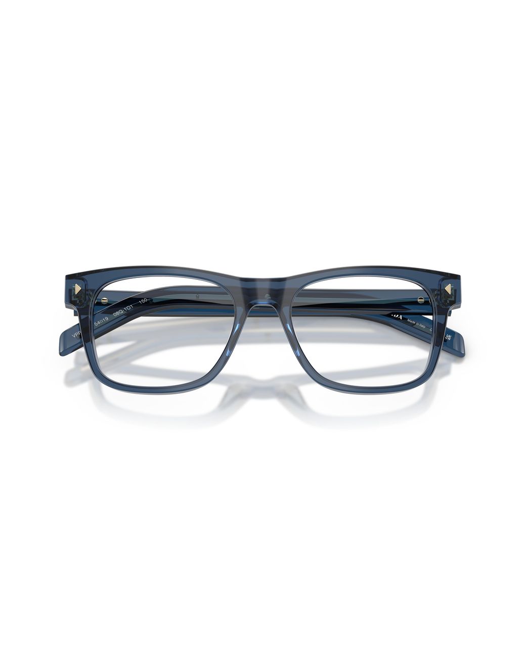 Prada Black Pr A13V 08Q1O1 Optical Frames Acetate Pillow Normal for men