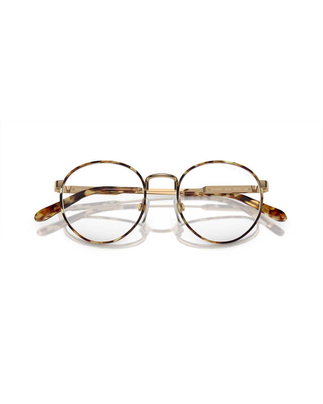 Ralph Lauren Black Rl5124J 9449 Optical Frames Metal Round Normal for men