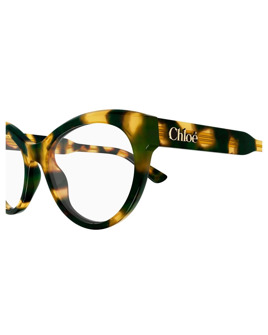 Chloé Black Ch0342O 002 Optical Frames Acetate Transparent Cat Eye