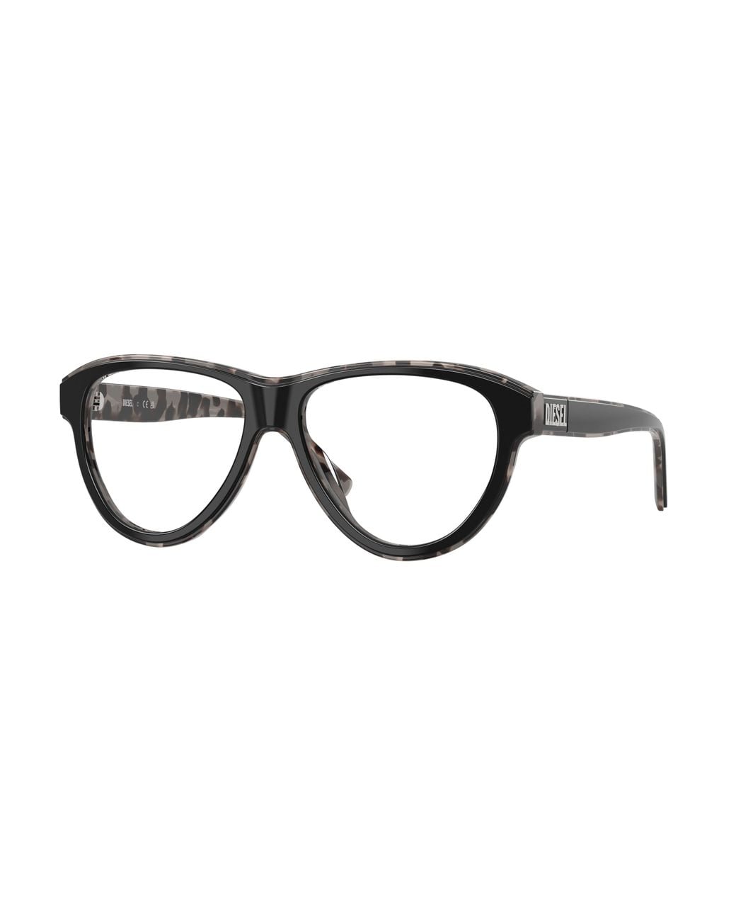 DIESEL Black Dl4031U 2068 Optical Frames Acetate Transparent Pilot Normal