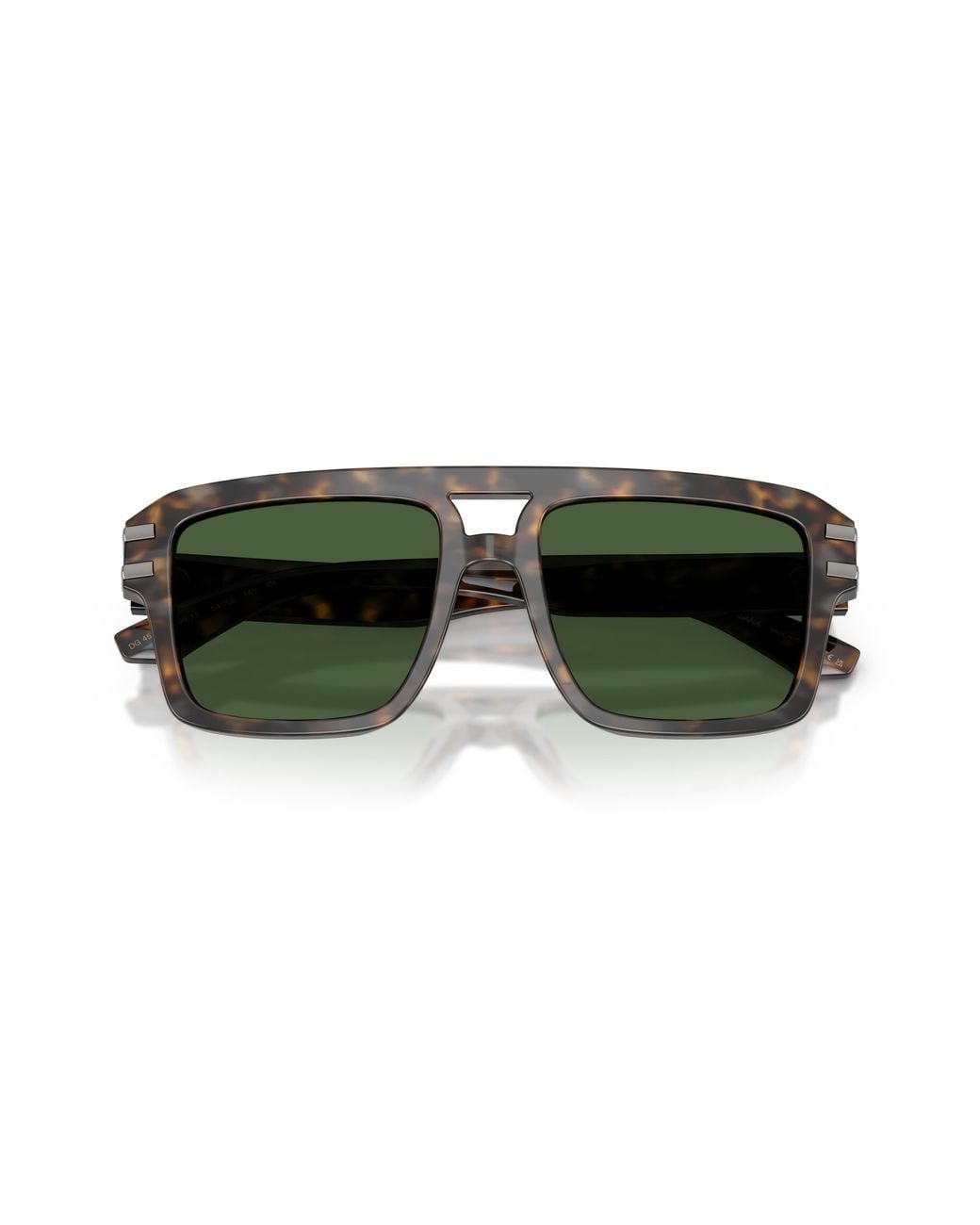 Dolce & Gabbana Green Dg4562 349971 Sunglasses Acetate Pilot Normal for men