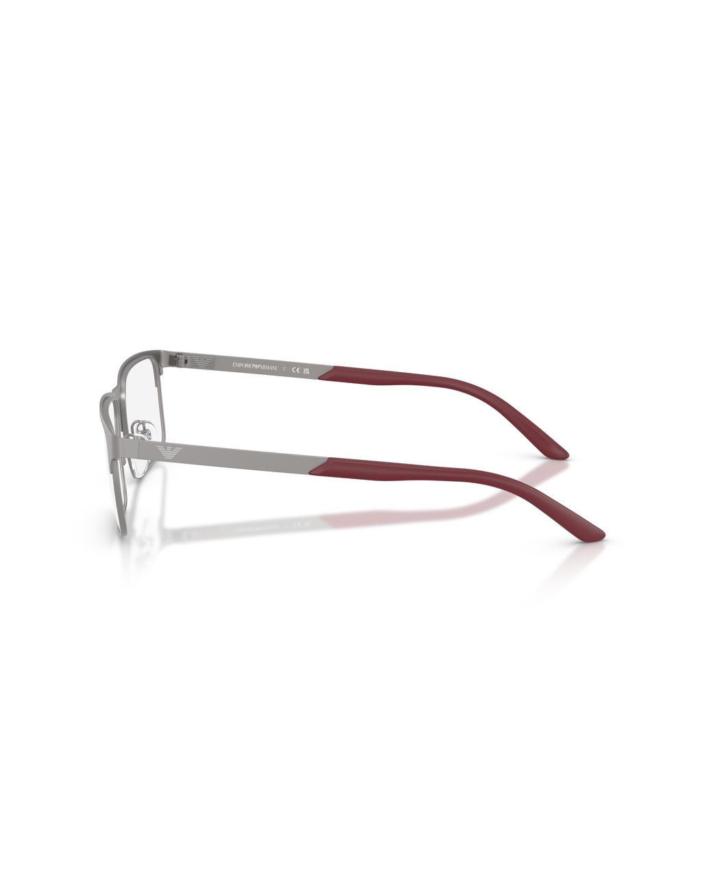 Emporio Armani Black Ea1170 3003 Optical Frames Metal Squared Normal for men