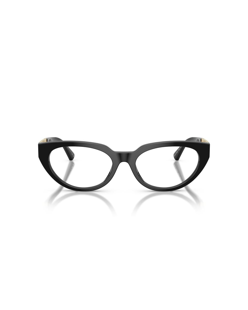 Versace Black Ve3383 Gb1 Optical Frames Acetate Cat Eye Normal