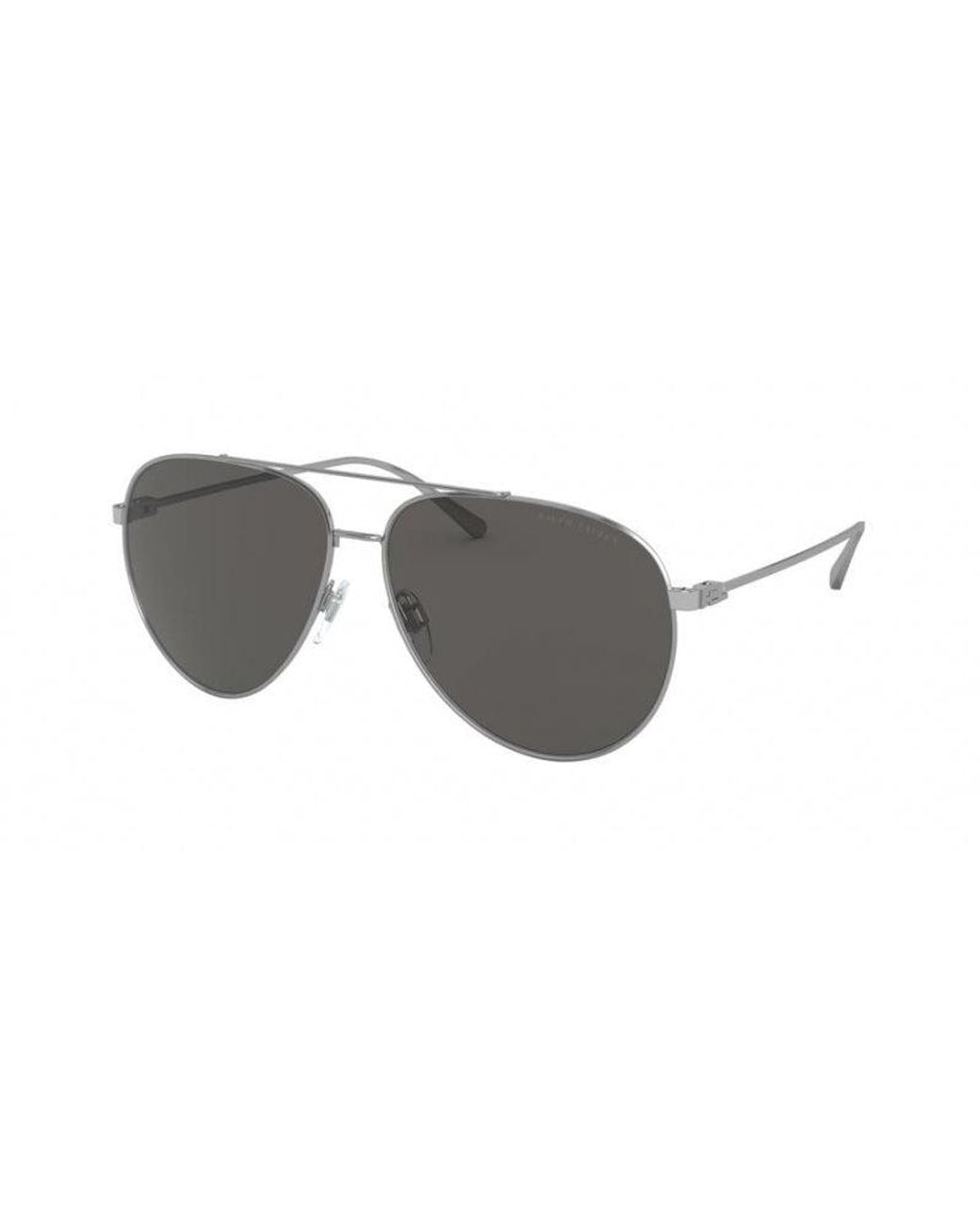 Ralph Lauren Gray Rl7068 941587 Sunglasses Metal Pilot Normal for men
