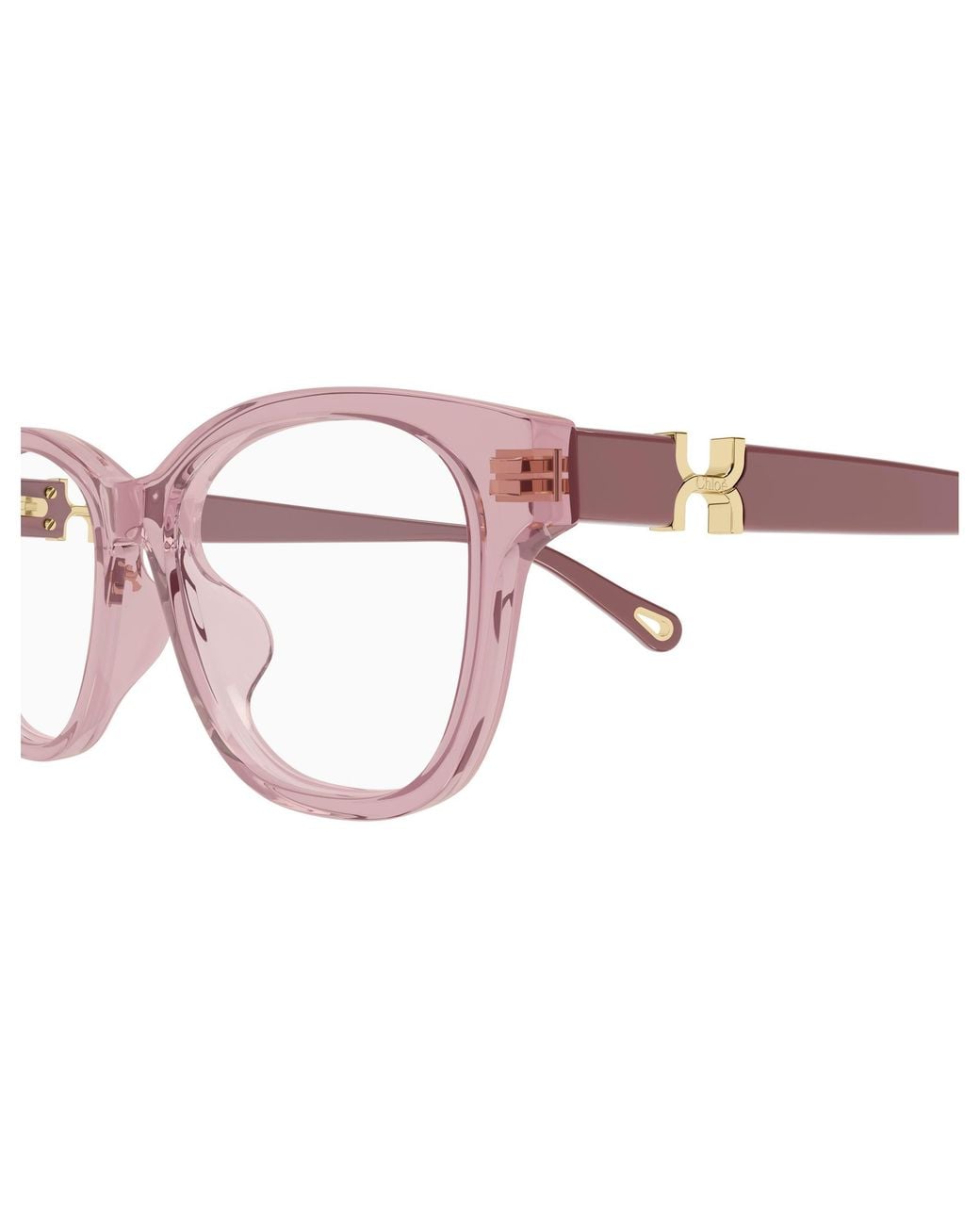 Chloé Black Ch0336Oa 003 Optical Frames Acetate Transparent Cat Eye