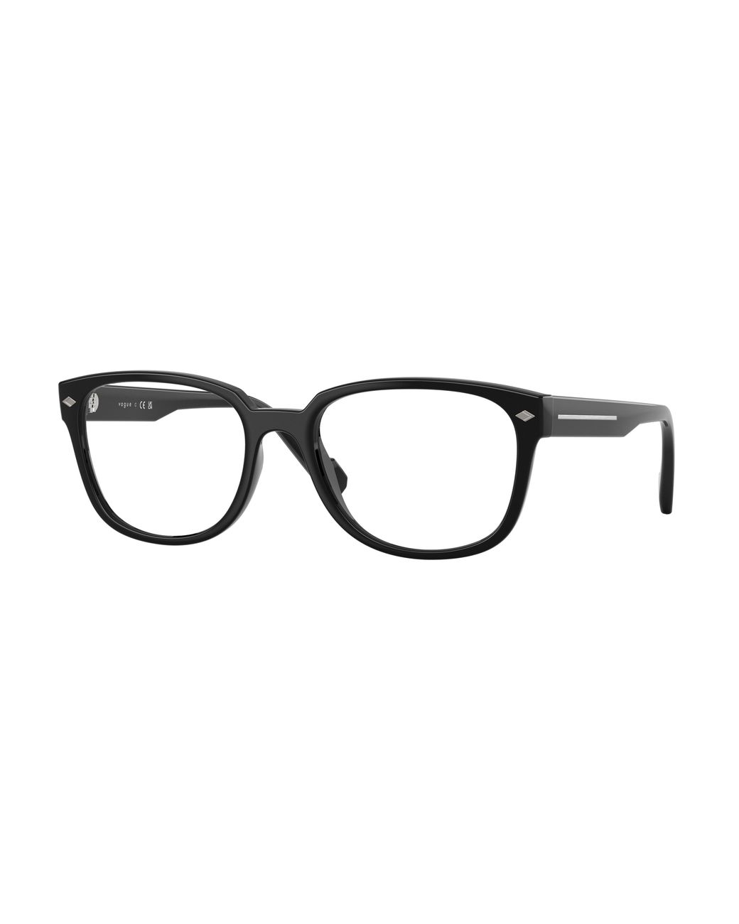 Vogue Eyewear Black Vo5755 W44 Optical Frames Acetate Transparent Squared Normal for men