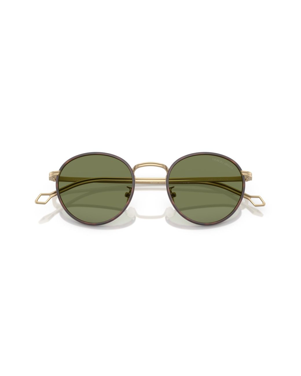 Giorgio Armani Black Ar6163J 30022A Sunglasses Metal Round Normal for men