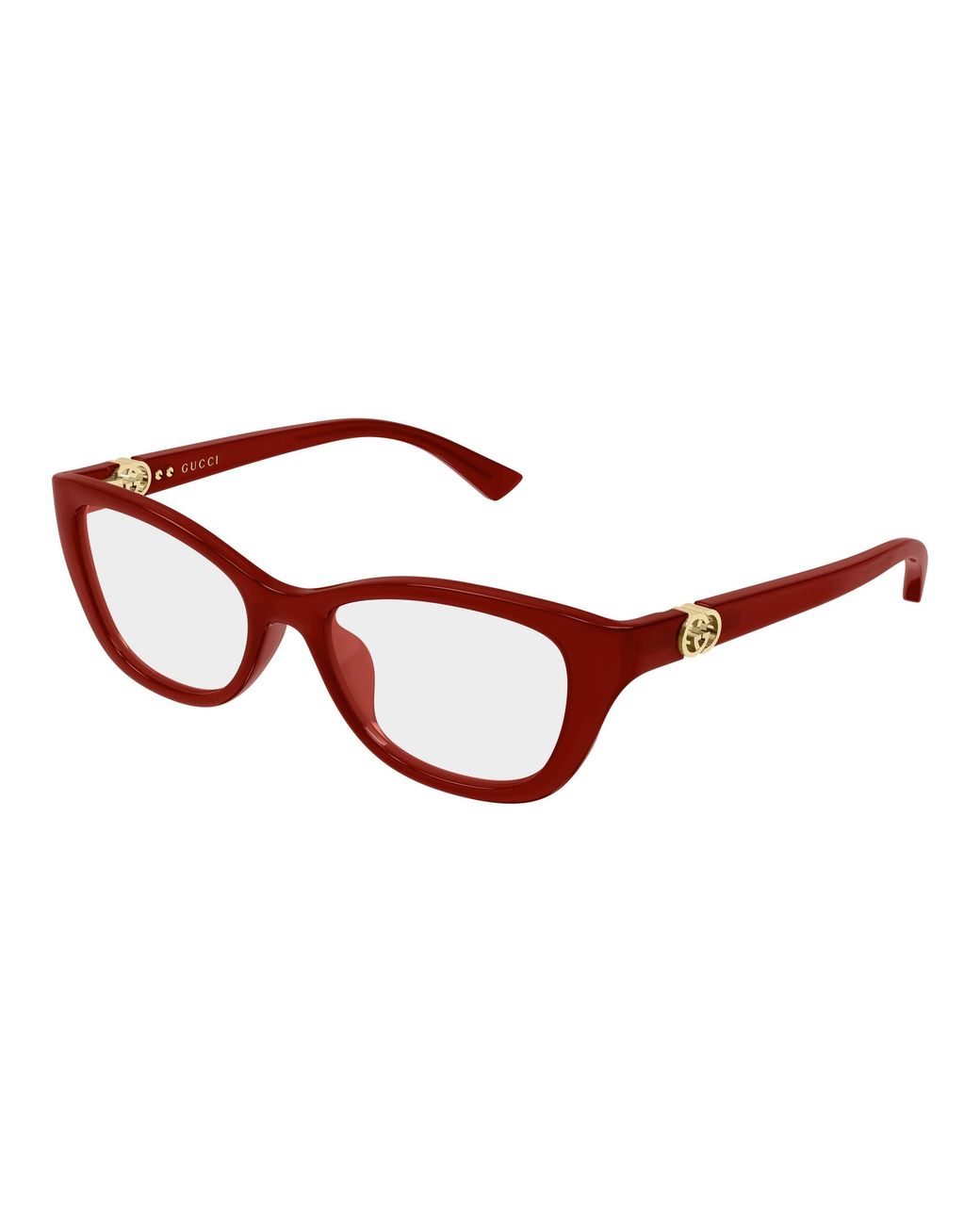 Gucci Black Gg2196Ol 008 Optical Frames Injected Transparent Cat Eye