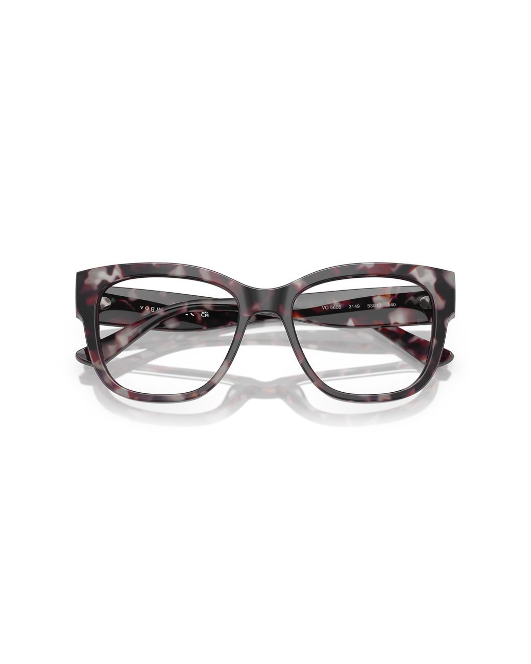 Vogue Eyewear Black Vo5605 3149 Optical Frames Acetate Squared Normal