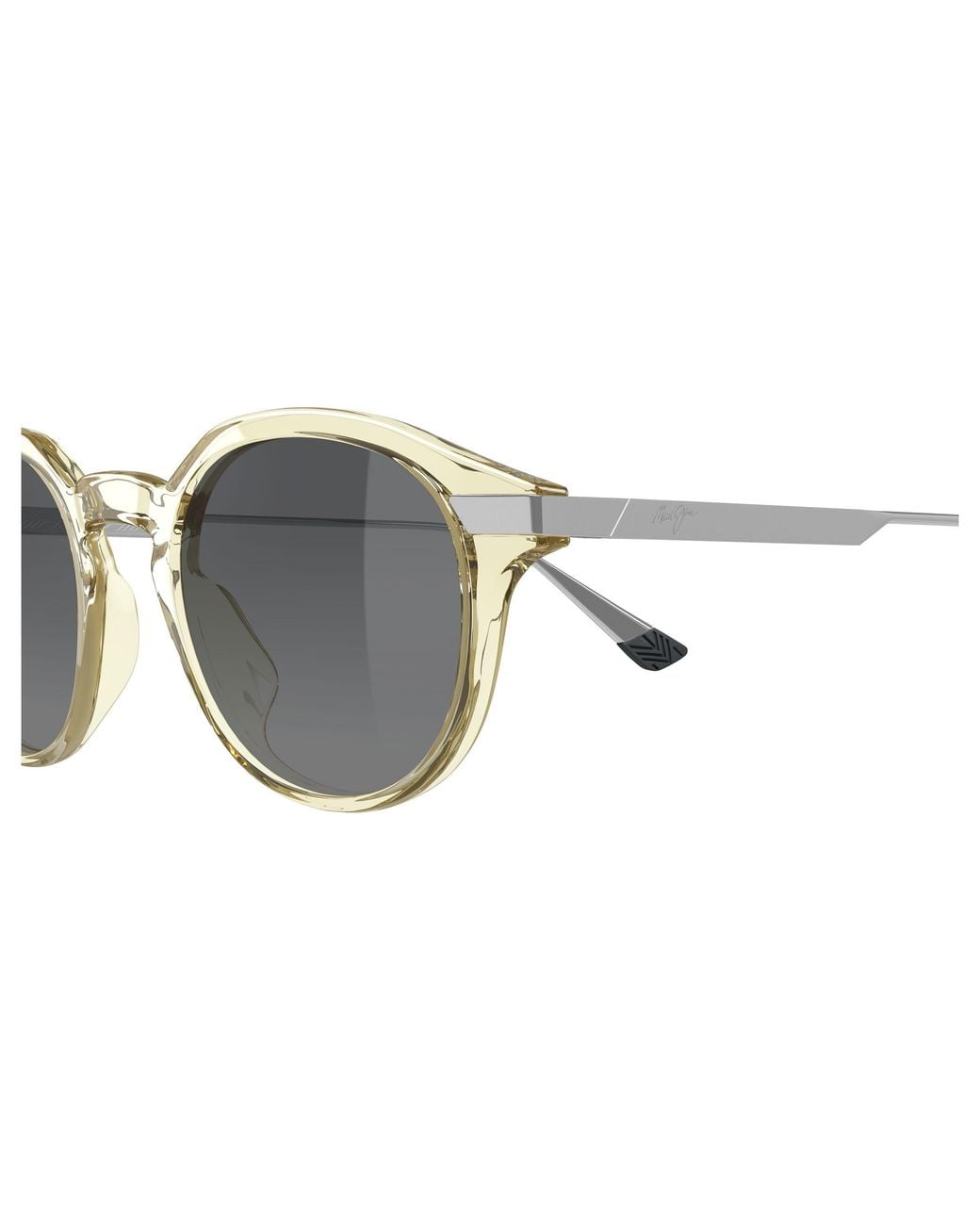 Maui Jim Black Mj0622S 003 Occhiali Da Sole Bio-Iniettato Grigio Rotonda