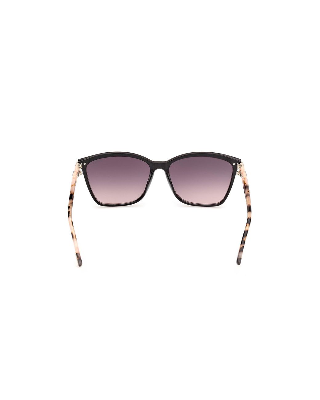 Guess Black Gu00361 01B Sunglasses Acetate Smoke Squared Normal