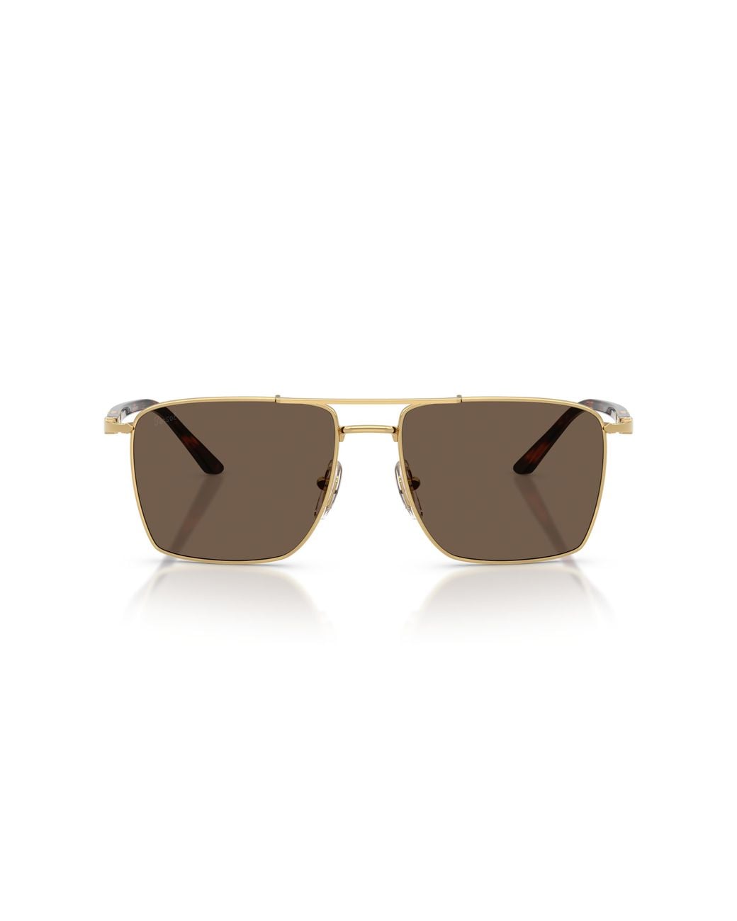 Persol Black Po1031S 11568T Sunglasses Steel Squared Normal