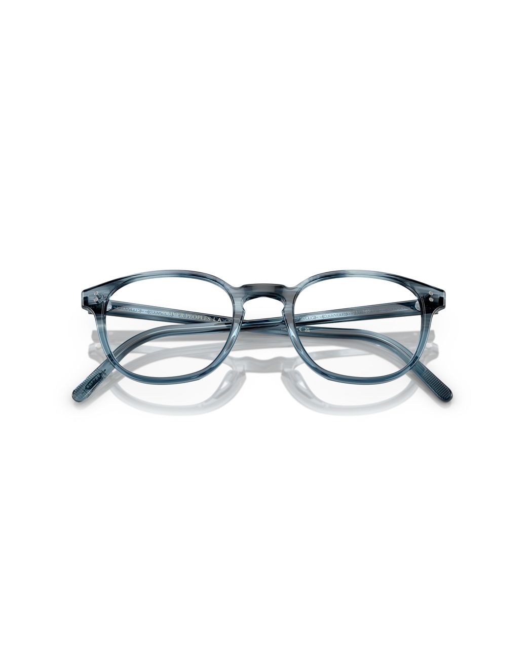 Oliver Peoples Black Ov5219 Fairmont 1730 Optical Frames Acetate Transparent Cat Eye Normal for men