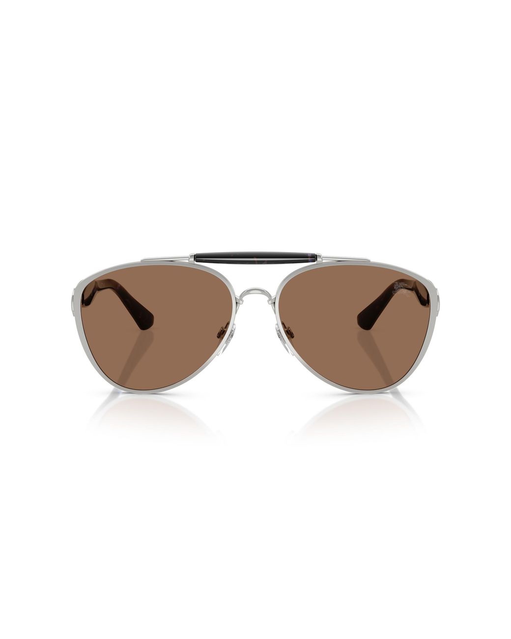Burberry Black Be3160 100573 Sunglasses Metal Pilot Normal