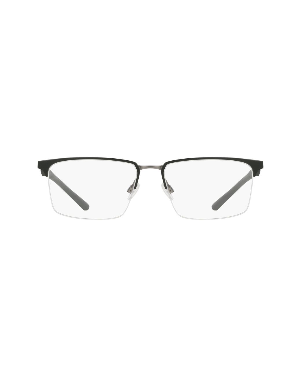 Nike Black 4318 001 Optical Frames Metal Squared Normal for men