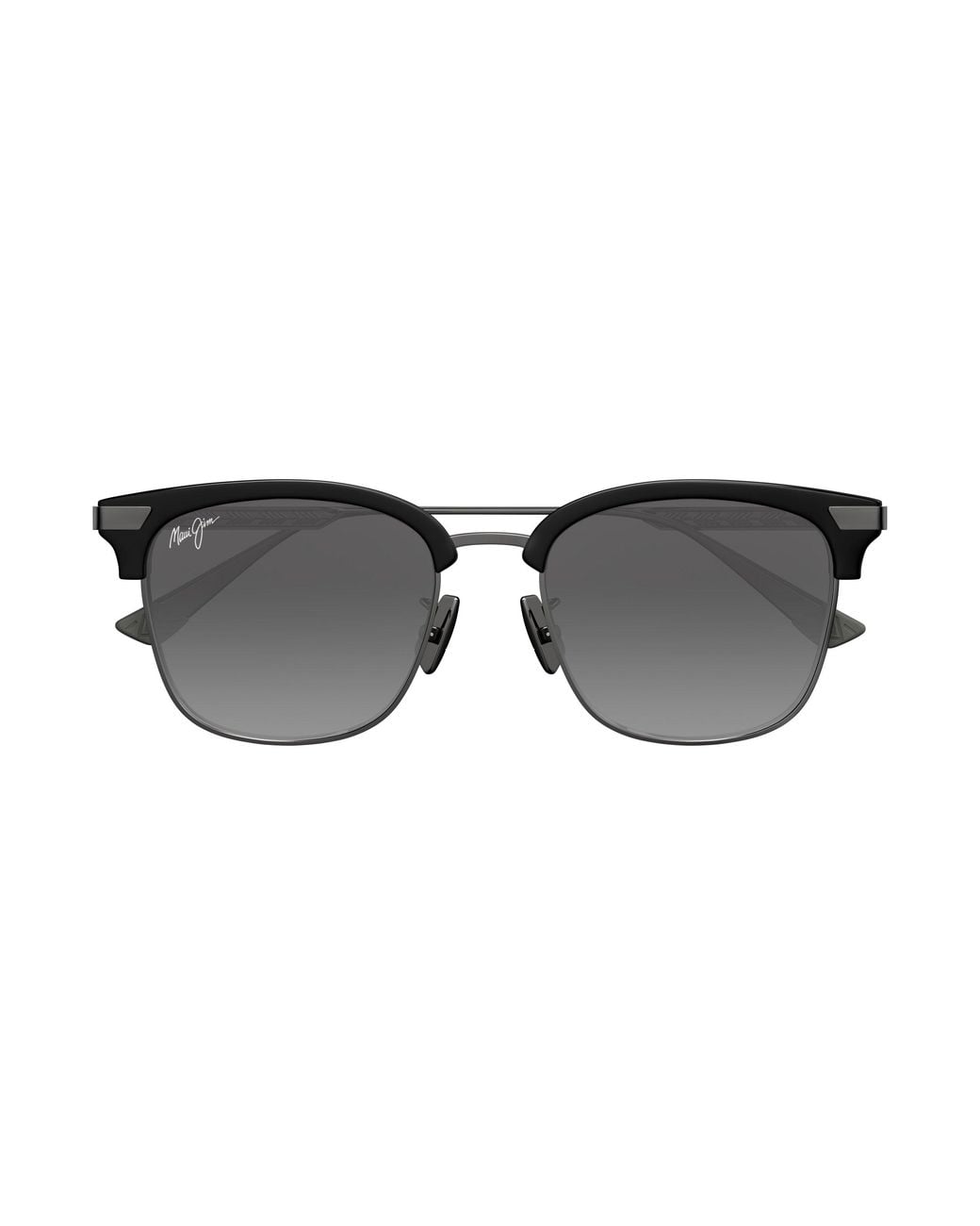Maui Jim Black Mj0629Sa 001 Occhiali Da Sole Bio-Iniettato Grigio Rotonda